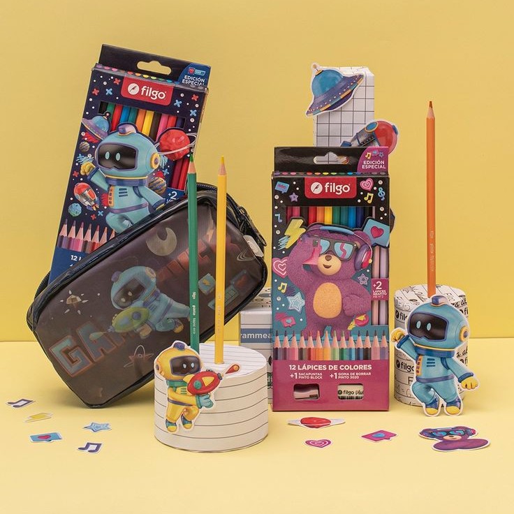 Volver a clases nunca fue tan mágico! 🎨📚 Colores vibrantes, resistentes y listos para acompañarte en cada trazo_ __Conseguí todo en tu librería más cercana_