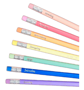 Lapices  de colores (7pzs)