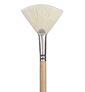Pincel de Abanico